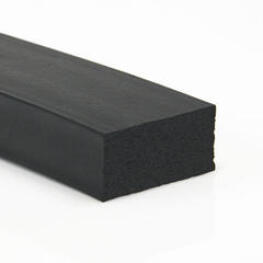 Rektangulära svampgummilister